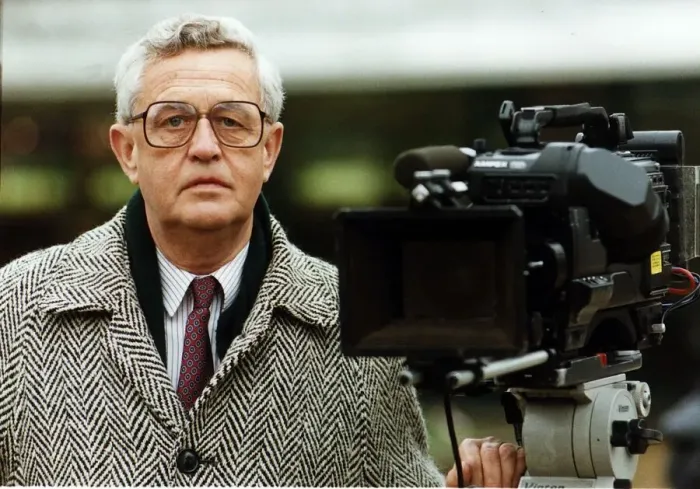 Framed Print : John Cole TV Presenter - Reporter - BBC