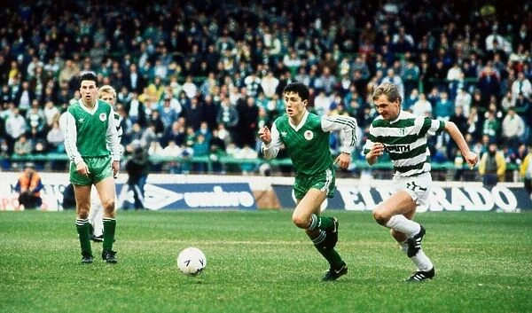 John Collins & Peter Grant in action February 1988