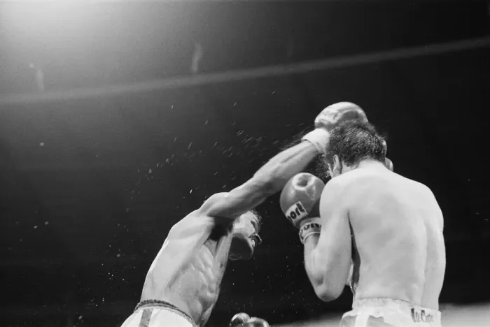 Framed Print : John Conteh vs Mate Parlov. WBC light-heavyweight title bout at Red Star Stadium Framed Print : John Conteh vs Mate Parlov. WBC light-heavyweight title bout at Red Star Stadium