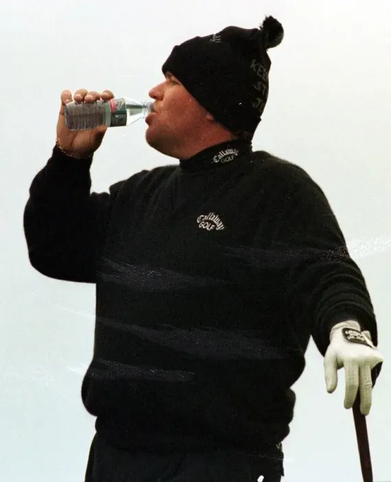 Framed Print : John Daly St Andrews Scotland 7th october 1998 practice session eve of Alfred Framed Print : John Daly St Andrews Scotland 7th october 1998 practice session eve of Alfred
