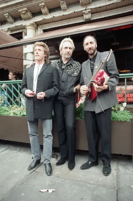 Framed Print : John Entwistle, Pete Townshend and singer Roger Daltrey of The Who rock group pat Framed Print : John Entwistle, Pete Townshend and singer Roger Daltrey of The Who rock group pat