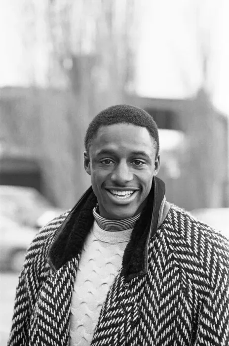 Framed Print : John Fashanu, pictured at training, as Wimbledon prepare for the 1988 FA Cup Framed Print : John Fashanu, pictured at training, as Wimbledon prepare for the 1988 FA Cup
