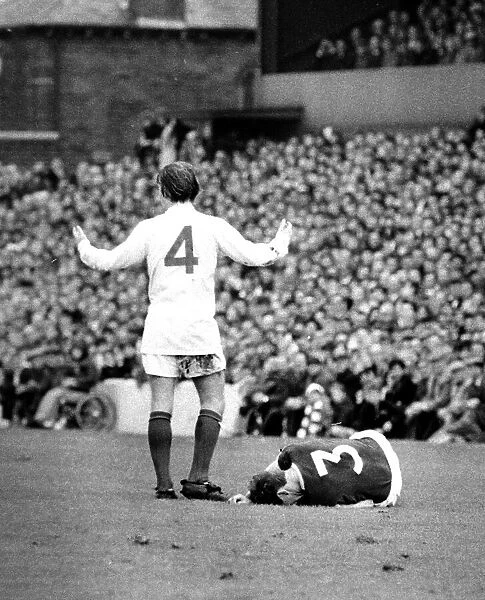 John Fitzpatrick of Manchester United October 1968