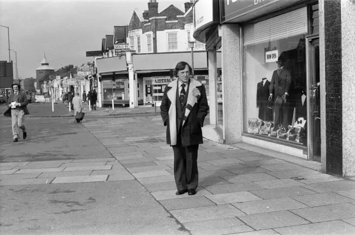 Framed Print : John Freeman, Liberal parliamentary candidate for the Ilford North by-election