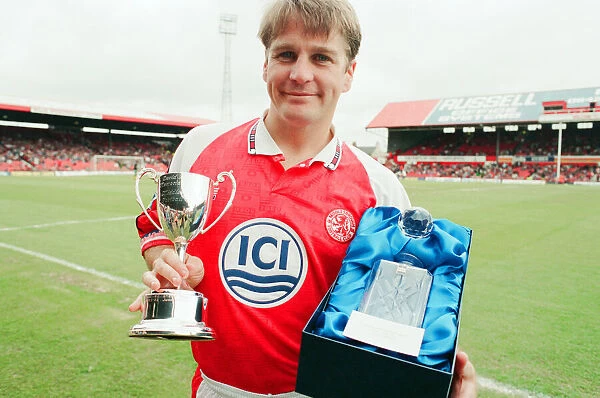 John Hendrie, Middlesbrough Football Player 1990-1996, pictured with both his recent