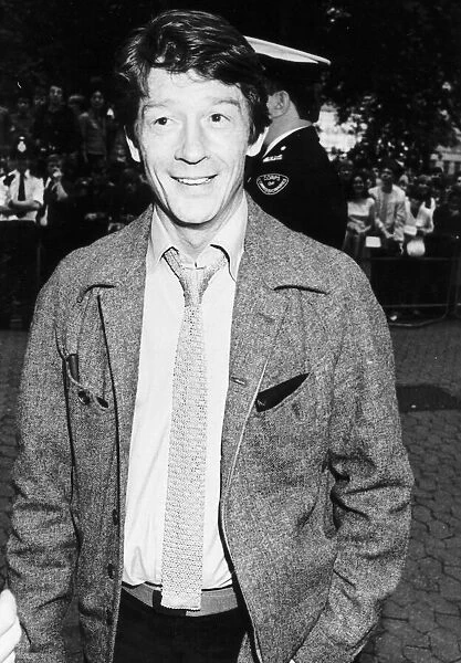 John Hurt British film actor entering film premiere in July 1982