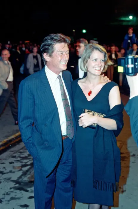 Framed Print : John Hurt and his partner Jo Dalton arrive at The Odeon Leicester Square Framed Print : John Hurt and his partner Jo Dalton arrive at The Odeon Leicester Square