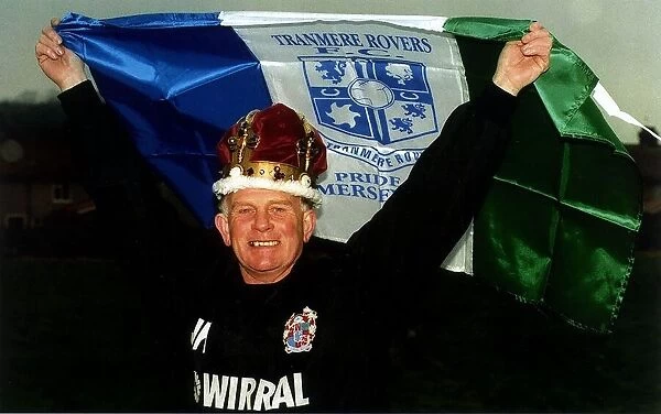 John King, manager Of Tranmere Rovers, preapres for his side