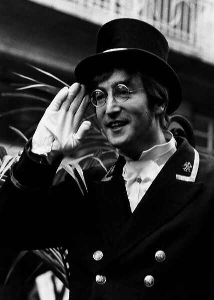 John Lennon played the part of a club commissionaire. Carnaby Steet during the filming of