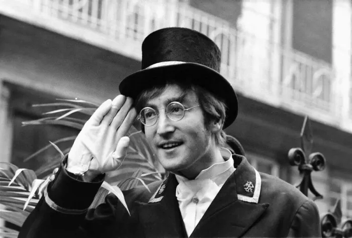 Framed Print : John Lennon playing the part of a commissionaire in the TV programme Not Only But Also Framed Print : John Lennon playing the part of a commissionaire in the TV programme Not Only But Also