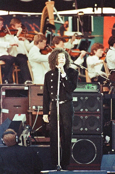 John Lennon Scholarship Concert held at Pier Head, Liverpool. Saturday 5th May 1990
