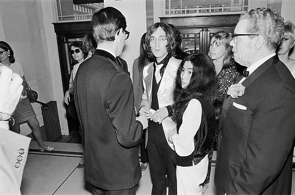 John Lennon & Yoko Ono 18th June 1968. John