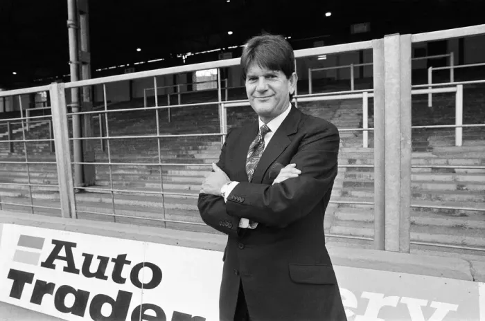 Framed Print : John Madejski, the new Chairman of Reading Football Club. 1st December 1990 Framed Print : John Madejski, the new Chairman of Reading Football Club. 1st December 1990