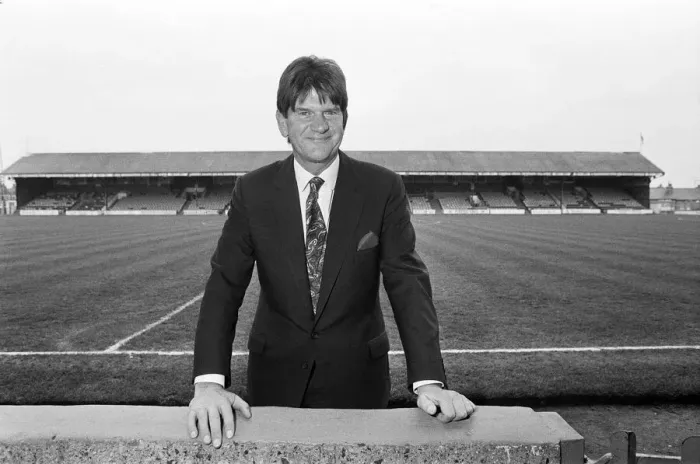Framed Print : John Madejski, the new Chairman of Reading Football Club. 1st December 1990 Framed Print : John Madejski, the new Chairman of Reading Football Club. 1st December 1990