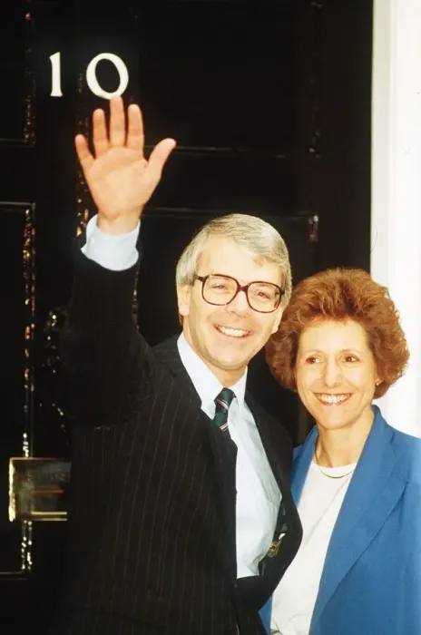 Framed Print : John Major Conservative Party British Prime Minister with his wife Norma Major outside No Framed Print : John Major Conservative Party British Prime Minister with his wife Norma Major outside No