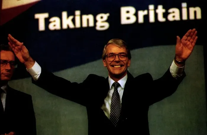 Framed Print : John Major at the Conservative Party Conference in 1992 Framed Print : John Major at the Conservative Party Conference in 1992
