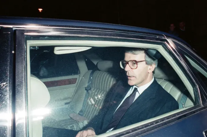 Framed Print : John Major leaving Downing Street the day he was appointed Chancellor of the Exchequer Framed Print : John Major leaving Downing Street the day he was appointed Chancellor of the Exchequer