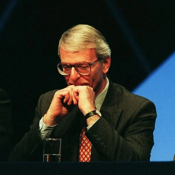 John Major Prime Minister at the Conservative Party Conference 1996 in Bournemouth