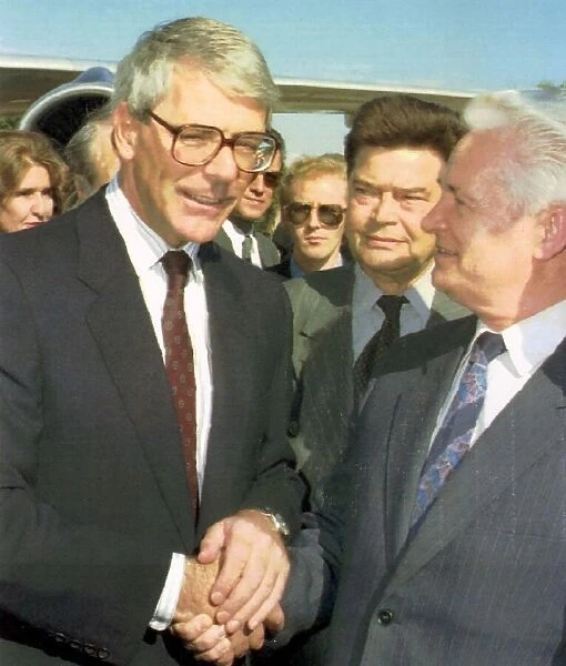 John Major on his visit to Russia 1991