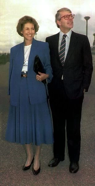 John Major with his wife Norma