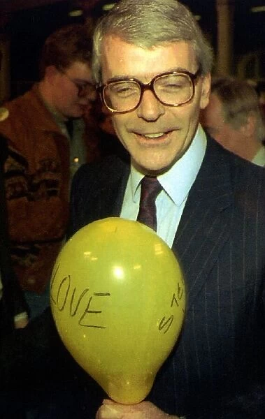 John Major at the Young Conservatives Confrence in Scarbrough 1991