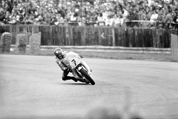 John Player 500 CC Motor Cycle Racing at Silverstone. August 1977 77-04370-003