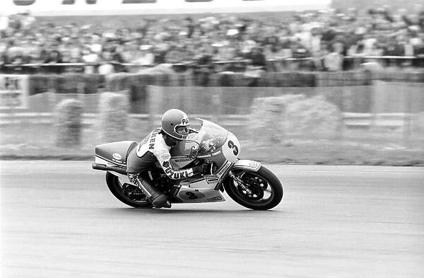 John Player 500 CC Motor Cycle Racing at Silverstone. August 1977 77-04370-008