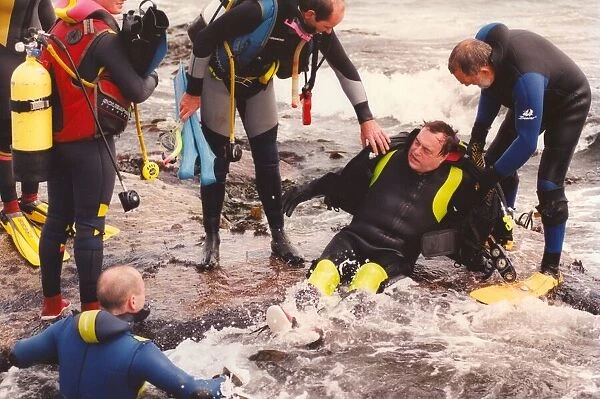 John Prescott scuba diving to highlight World Ocean day at Whitley Bay