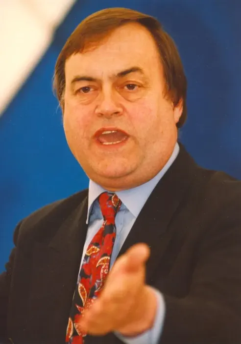 Framed Print : John Prescott during a speech