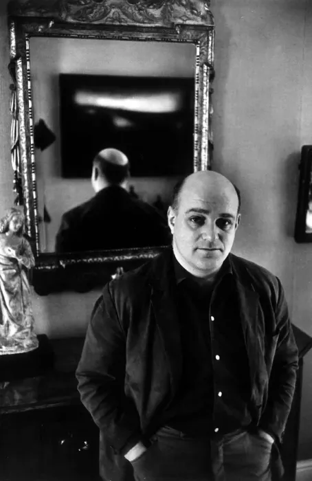 Framed Print : John Schlesinger - Film Director - February 1966 At his Kensington Home