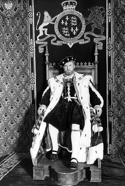 John Stride as King Henry VIII in the TV programme 1978 A©mirrorpix
