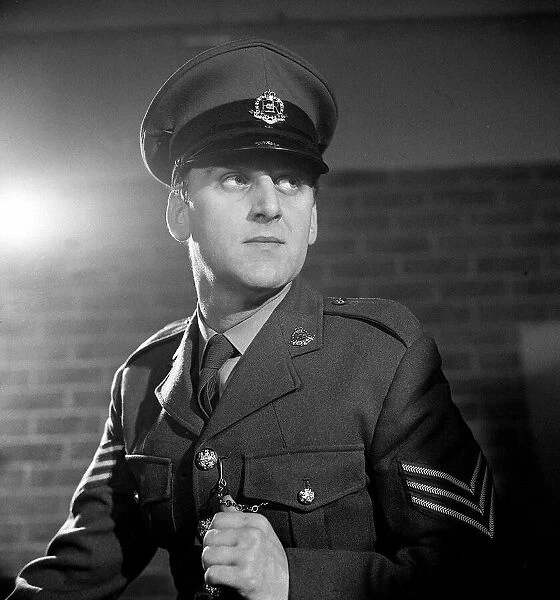 John Thaw June 1966 Actor aged 24 years old starring as Sgt John Mann in