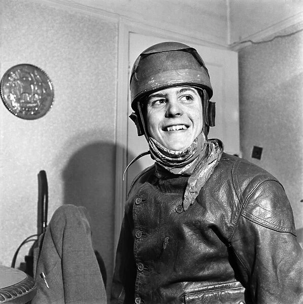 Johnnie Greenwood Liverpool Speedway Rider. April 1953 D2080