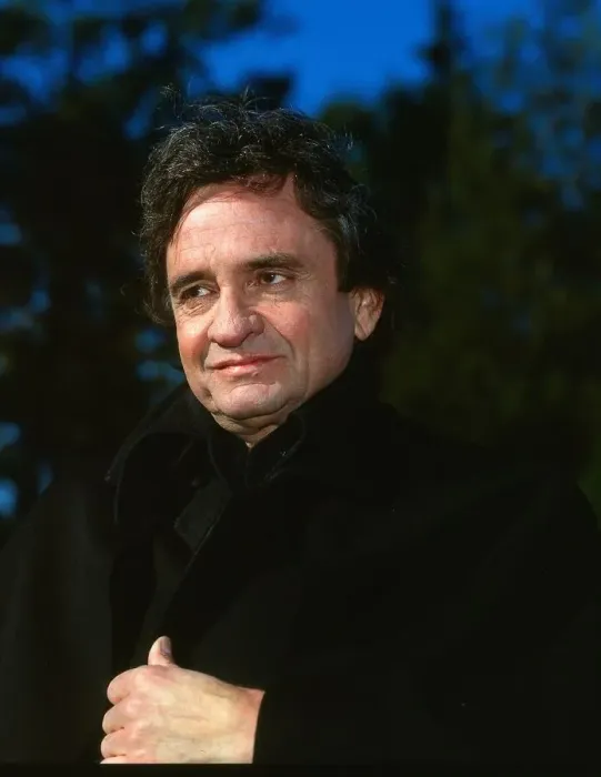 Framed Print : Johnny Cash wearing dark overcoat August 1992 Framed Print : Johnny Cash wearing dark overcoat August 1992