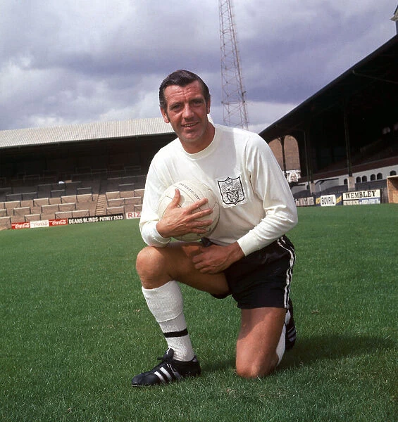 Johnny Haynes of Fulham FC - August 1969