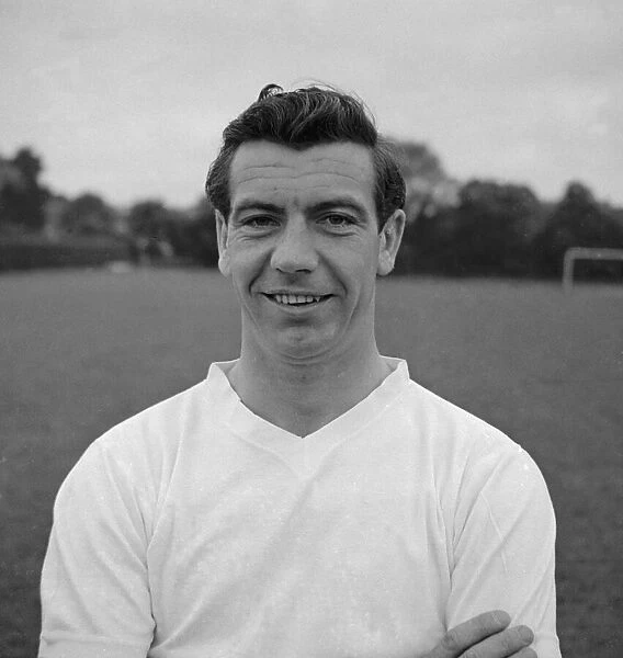 Johnny Haynes of Fulham before a training session May 1961