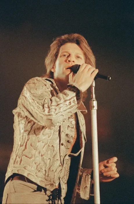 Framed Print : Jon Bon Jovi performing at Ibrox Stadium, Glasgow, Scotland during the group Bon Jovi Framed Print : Jon Bon Jovi performing at Ibrox Stadium, Glasgow, Scotland during the group Bon Jovi