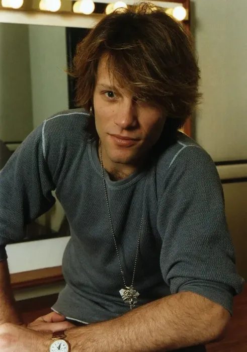 Framed Print : Jon Bon Jovi pop rock star of the group Bon Jovi circa 1995