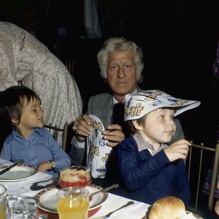Framed Print : Jon Pertwee Actor at a Variety Club Luncheon for Prince Charles June 1981