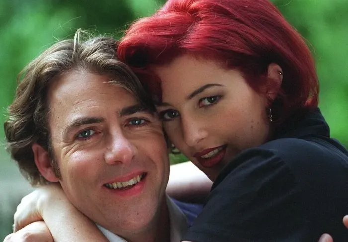 Framed Print : Jonathan Ross TV presenter and wife Jane Framed Print : Jonathan Ross TV presenter and wife Jane