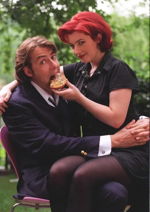 Framed Print : Jonathan Ross TV presenter and wife Jane Framed Print : Jonathan Ross TV presenter and wife Jane