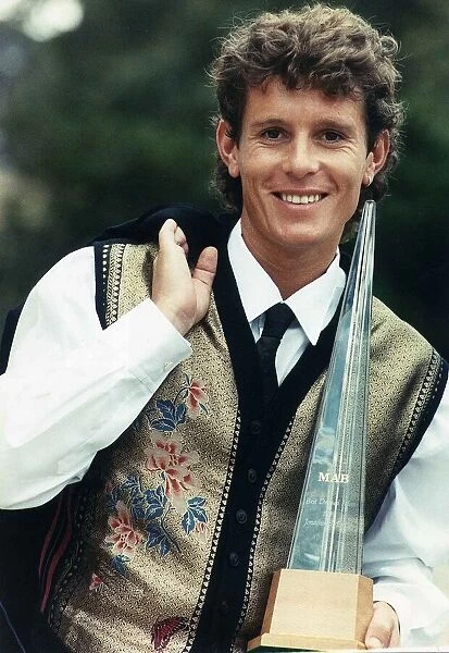 Jonathon Morris Actor Voted Britains Best Dressed Man September 1989
