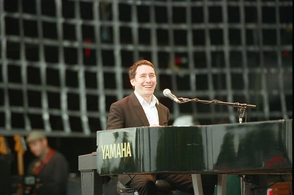 Jools Holland on stage at the Masters of Music for The Princess Trust