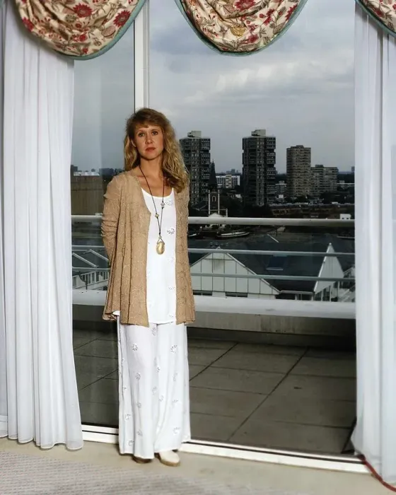 Framed Print : Josephine Buchan TV Presenter at studio Framed Print : Josephine Buchan TV Presenter at studio