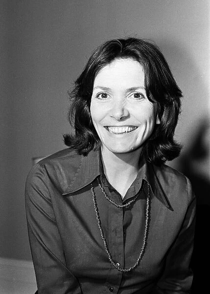 Journalist and presenter Joan Bakewell. 15th June 1977