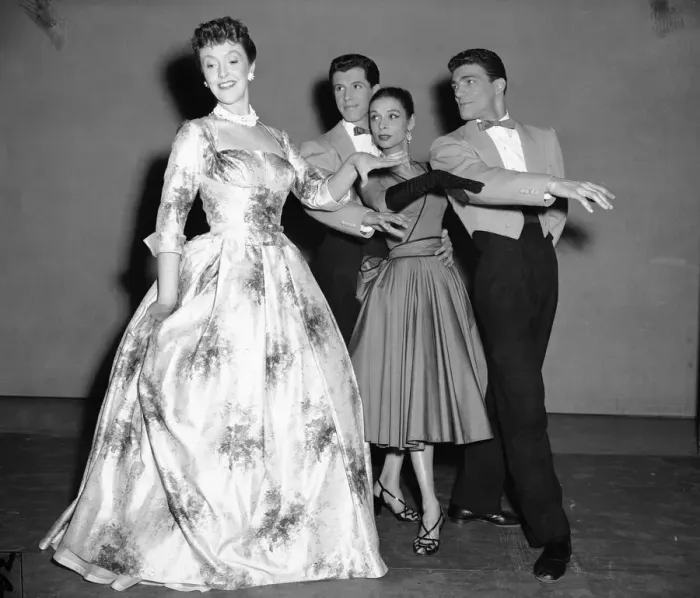 Framed Print : Joyce Grenfell seen here in rehearsal for a revue at the Fortune Theatre. 1st June 1954
