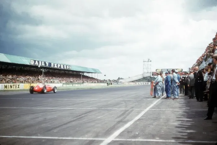 Framed Print : Juan Fangio July 1953 Motor Racing Grand Prix Driver in his Maserati British grand Prix Framed Print : Juan Fangio July 1953 Motor Racing Grand Prix Driver in his Maserati British grand Prix