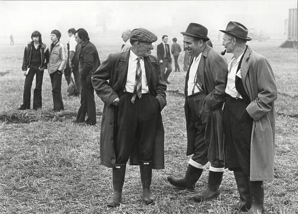 Judges at the Brailsford Ploughing Match 15th June 1950 Various, Derbyshire