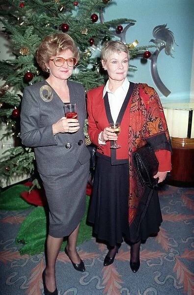 Judi Dench in December 1989