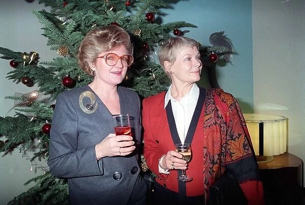Judi Dench in December 1989